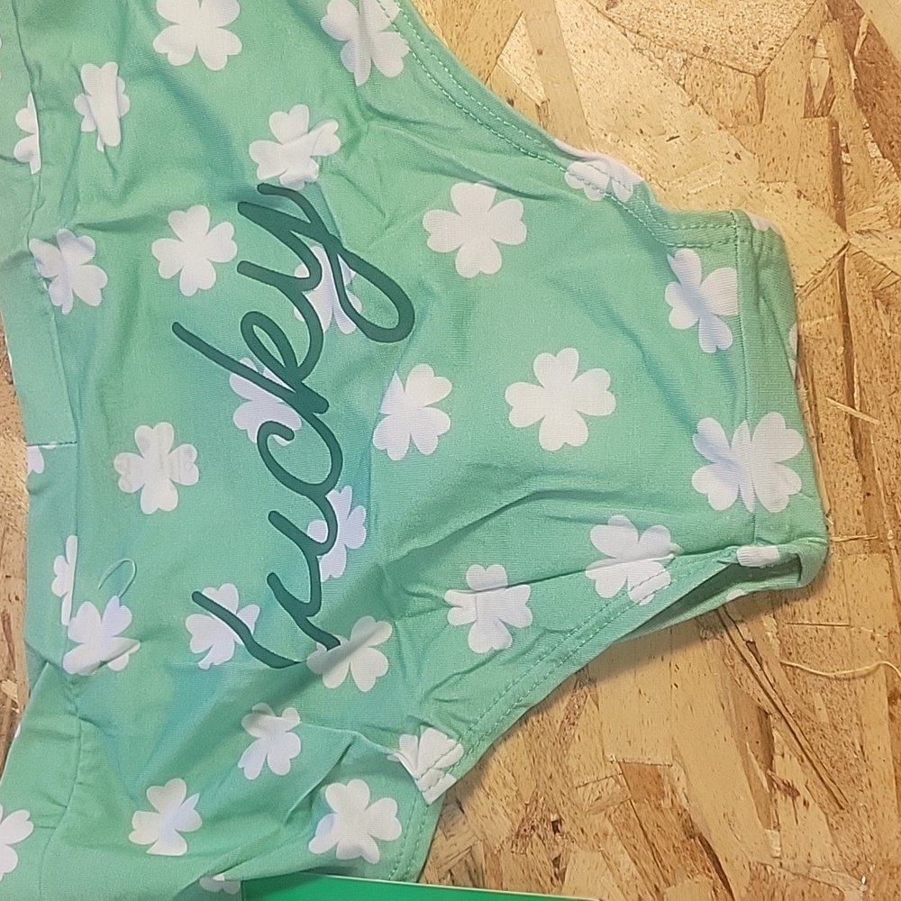 Tipsy Elves NWT Lucky Clover Underwear Womans Size‎ Large
